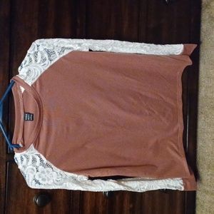 Lace Long Sleeve Top